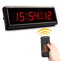 led display remote control clock timer countdown screen display high brightness led light for gym basketball court match use