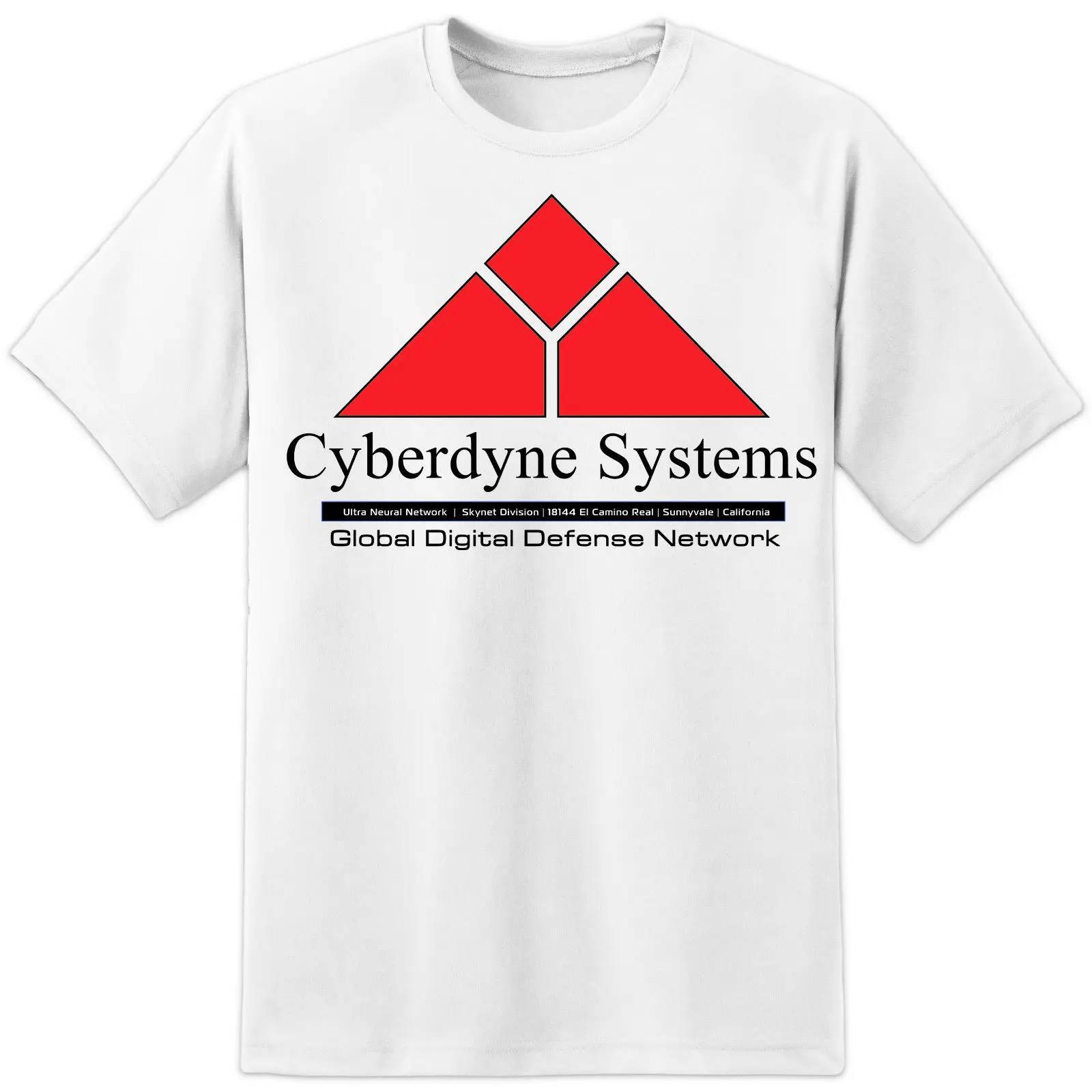 Cyberdyne Systems Terminator логотип фильм футболка (S 3XL) Ретро Хищник пришельцы крутая