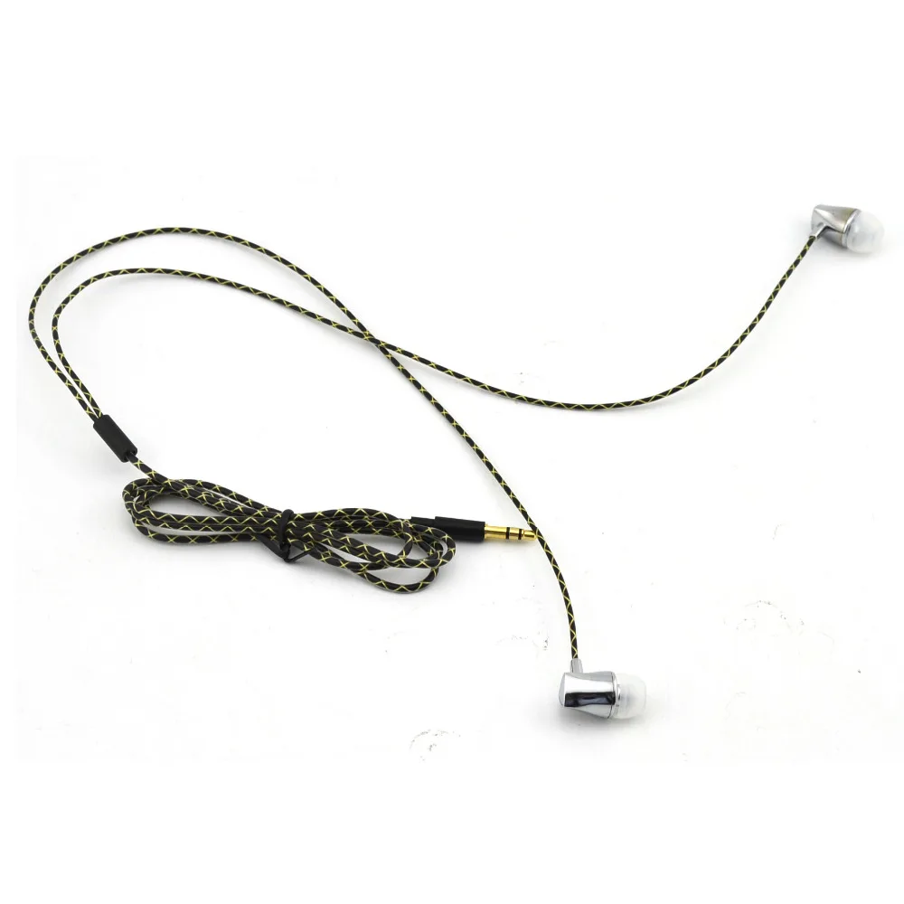 qijiagu 100pcs In-Ear 3.5mm Wired Earphone Headset In-line Control computer Smartphone Without Mic for Phone MP3 MP4 | Электроника