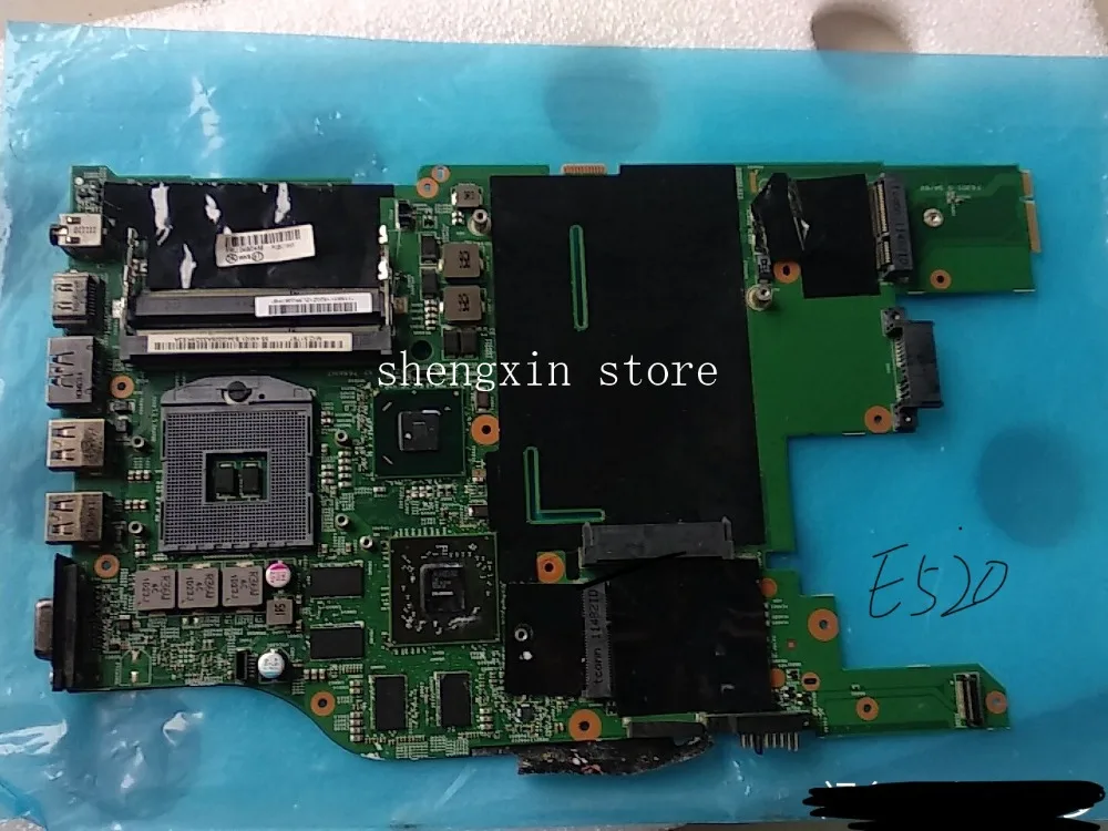 Оригинальная материнская плата 04W0466 04W0724 для ноутбука Lenovo E520 HM65 ATI HD6630M DDR3 тест