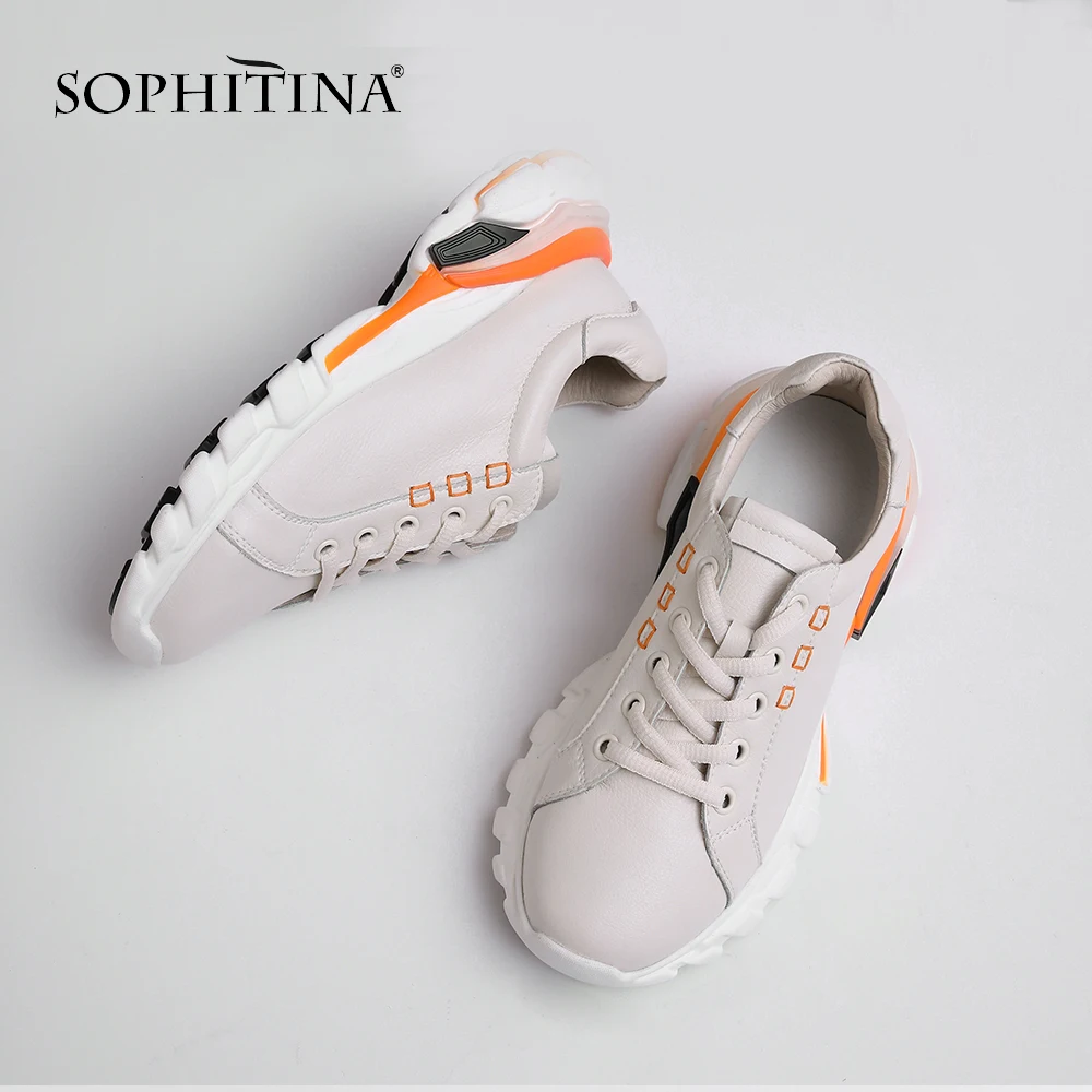 SOPHITINA/модные повседневные женские кроссовки сезон весна осень обувь для движения