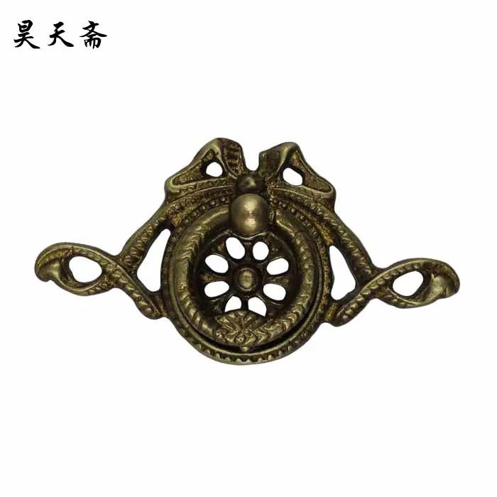 

[Haotian vegetarian] antique copper handle / Antique Hardware / antique furniture copper fittings HTD-024