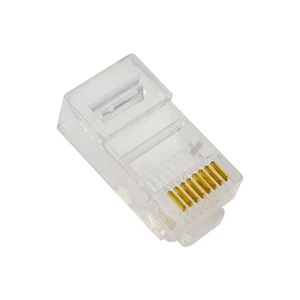 Сетевой соединитель, пластиковый модульный разъем CAT5, Сетевые штекеры для сетевой кабельной линии, 1 шт.