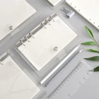 Harphia A5 прозрачный свободный листовой переплет с внутренним сердечником A6 A7 note book bullet journal a5 планировщик офисных принадлежностей