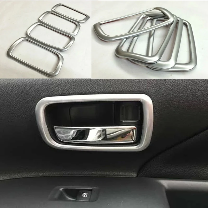 

4PCS Inner Door Bowl Cover for Mitsubishi Outlander 2013 2014 2015 2016 2017 Door Inner Handle Trims Molding Accessories