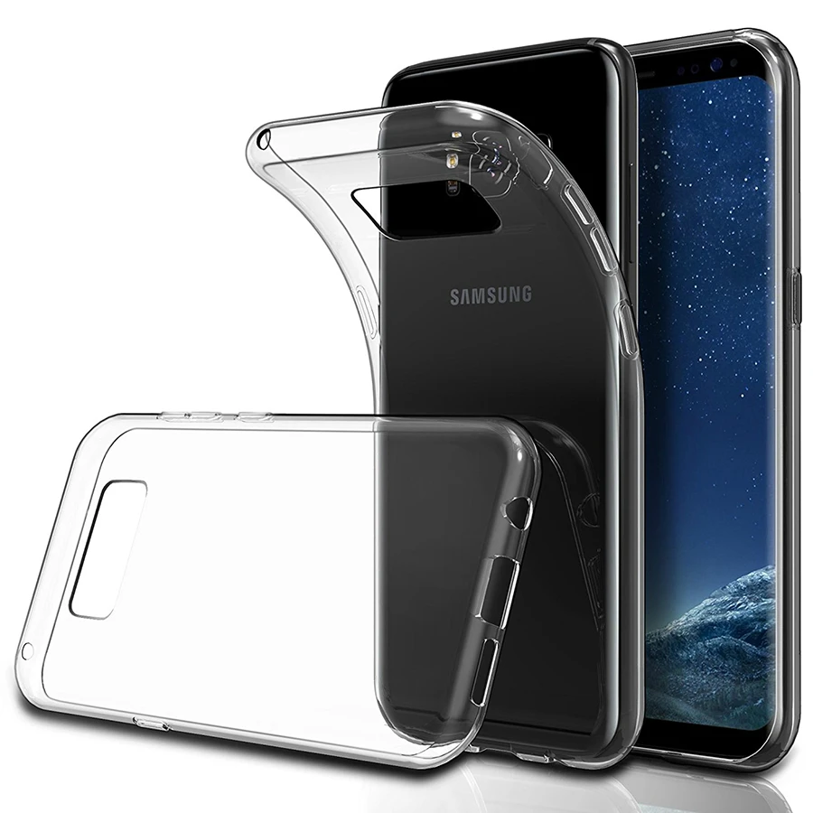 Мягкий ТПУ противоударный чехол для задней крышки samsung Galaxy A5 A3 A7 2016 2017 A6 2018 S8 плюс S6