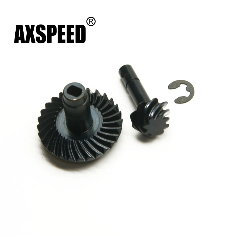 AXSPEED Axial SCX10 90046 металлическая передняя/задняя ось HD стальная ведущая Корона осей