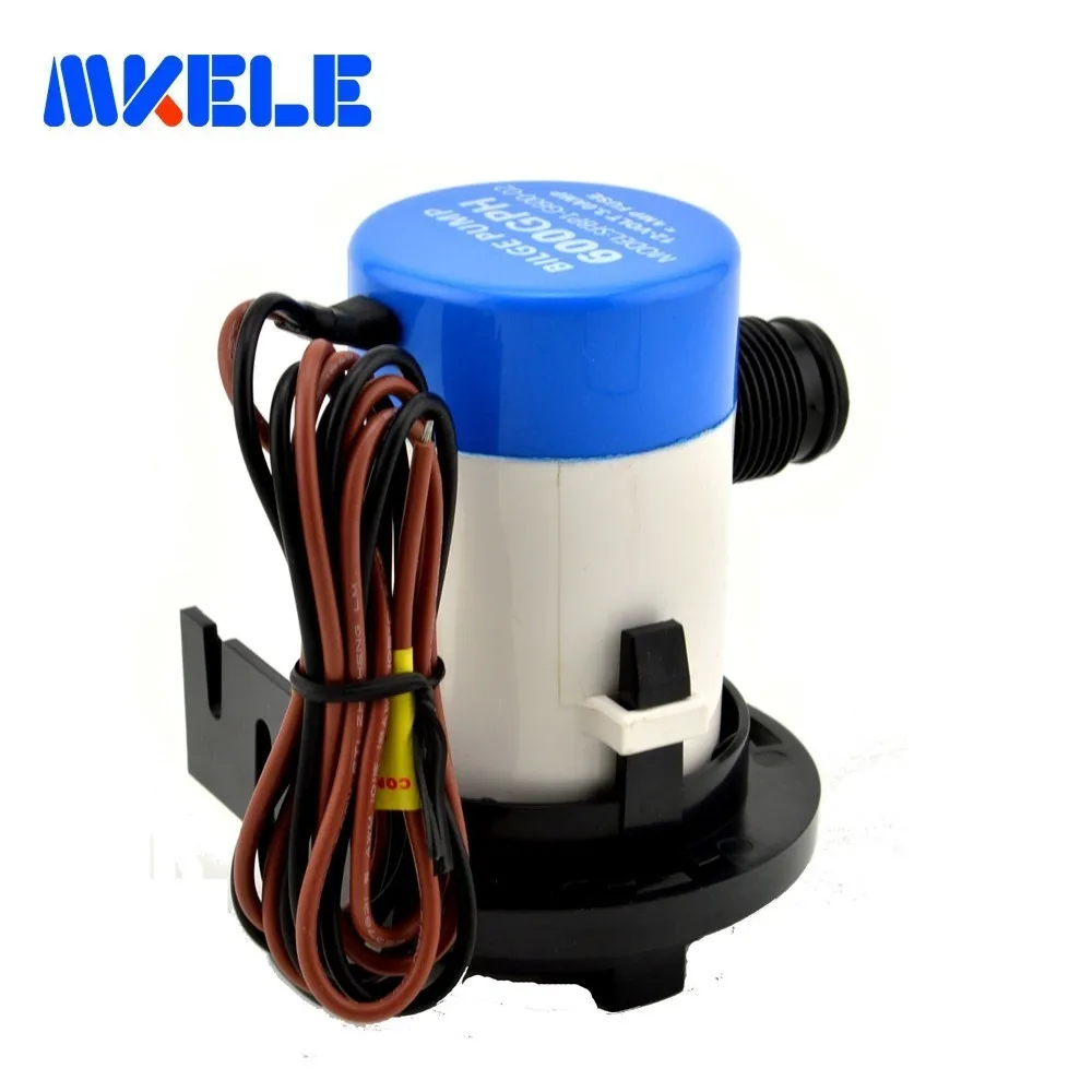 насос для воды 3/4 &quot шланг 12 V погружной рыбалки лодка бильге вода 350 GPH с мануэлем |