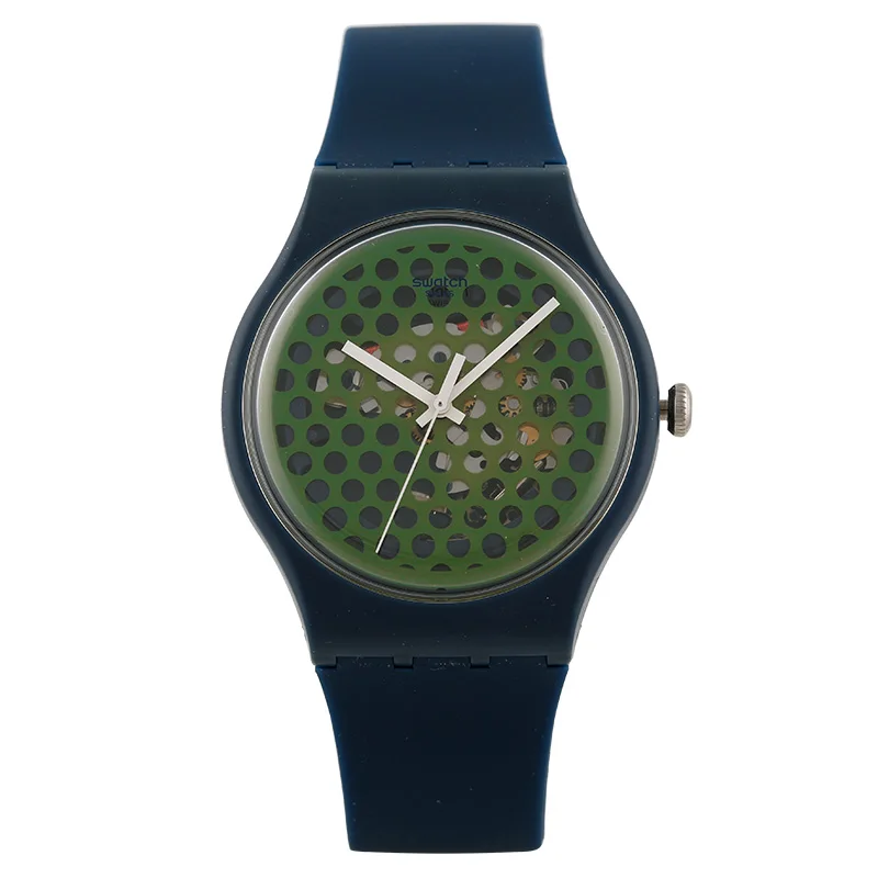 Часы swatch оригинальные цветные кварцевые мужские часы SUON113