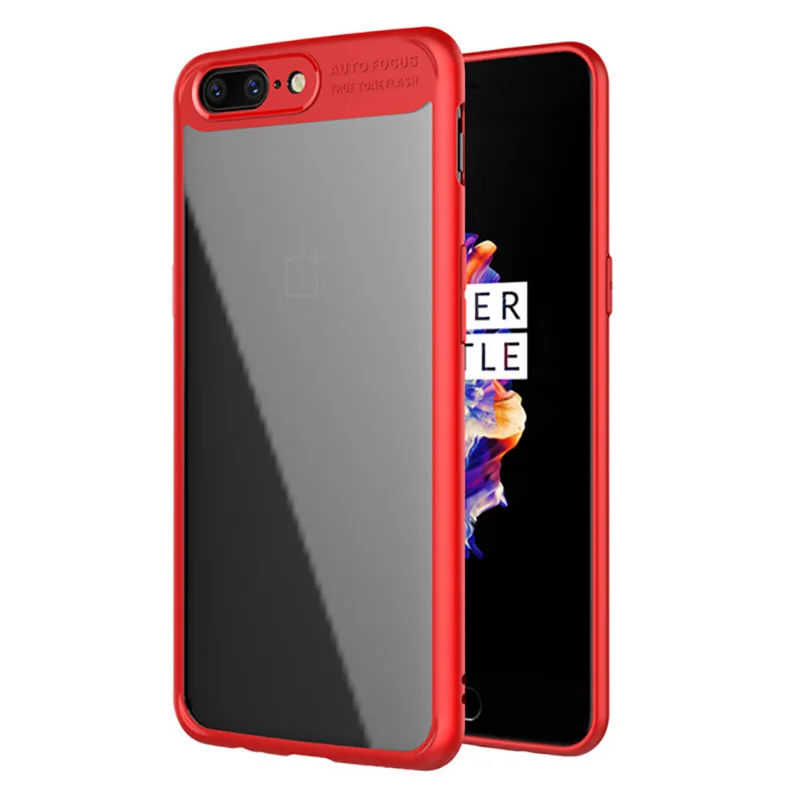 Прозрачный чехол для телефона Oneplus 5 &quot ультра тонкие прозрачные полностью