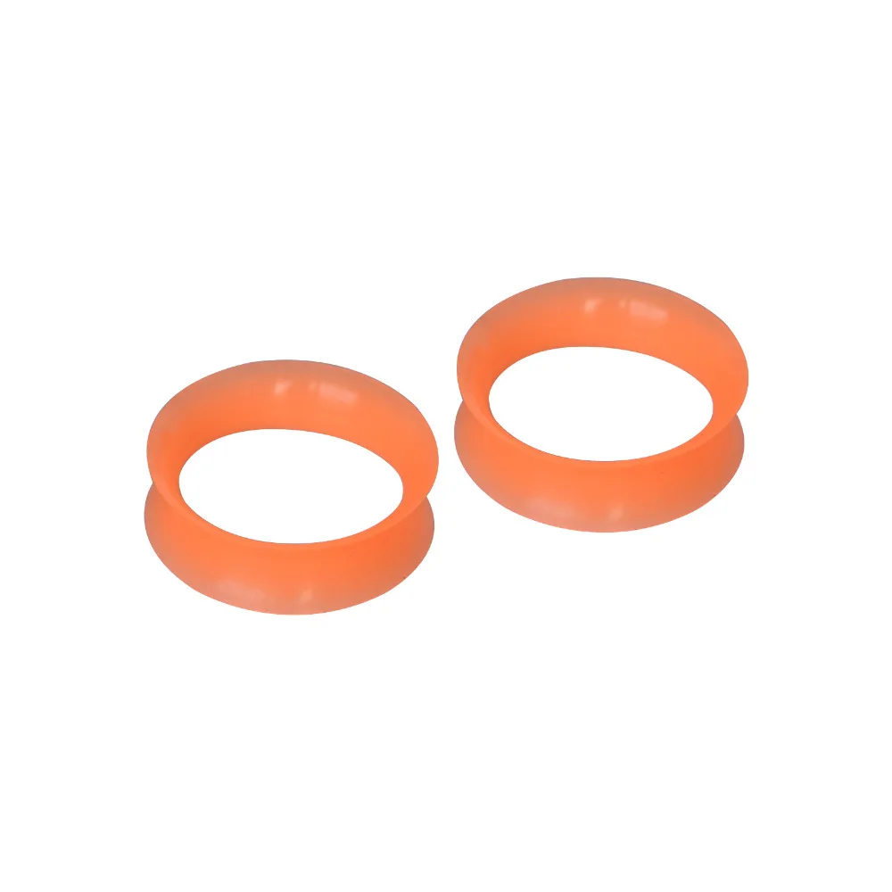 1 Пара Беруши Плоть Туннели Высокое Качество Пирсинг Тонкие Гибкие Силиконовые