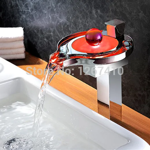 ROLYA оптовая продажа продвижение изменение цвета круглый датчик температуры LED