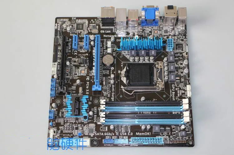 Используется для Asus P8H77-M PRO Материнская плата H77 Socket LGA 1155 i3 i5 i7 DDR3 32G SATA3 USB3.0 |