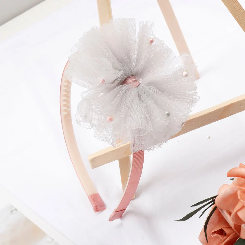 В стиле корейской принцессы Кружевное платье с повязкой на голову жемчужина