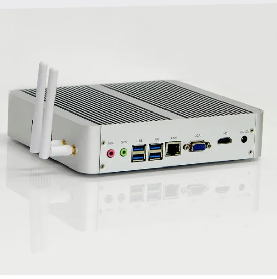 Безвентиляторный Nuc Мини ПК i7 8550U i5 8250U четырехъядерный DDR4 ram мини настольный Windows 10 Pro UHD 620 4K HTPC Wifi HDMI