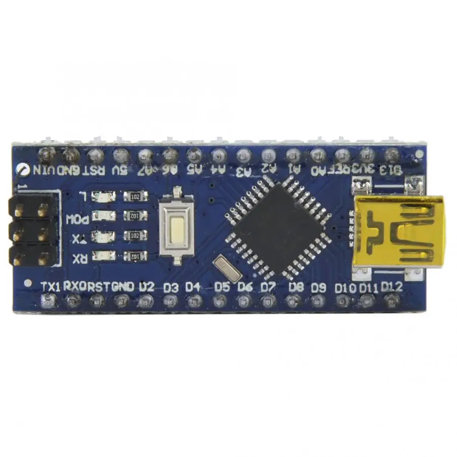 Плата Нано V3.0 12 ATMEGA328P с цифровым входом/выходом Загрузчиком 5 В постоянного тока