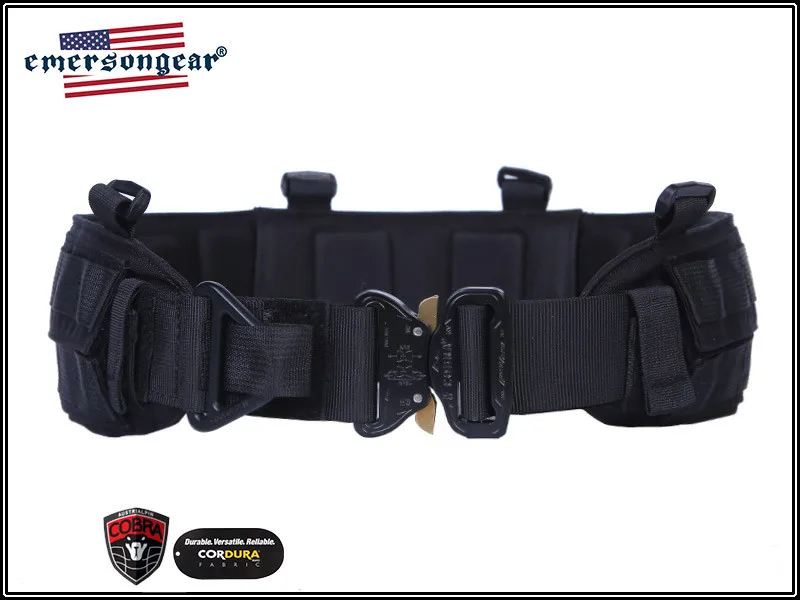 Emersongear Кобра Боевой пояс тактический пояс многофункциональная комбинация molle тяжелая промышленность стрельба армейский ремень вентилятора