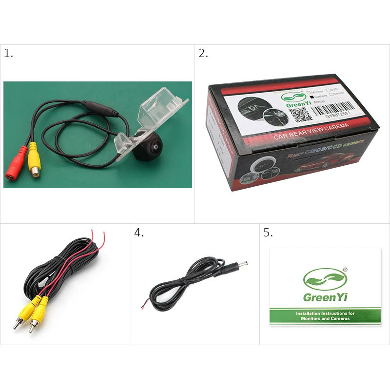 GreenYi HD 170 градусов 1080P рыбий глаз Sony/MCCD объектив звездный свет ночное видение