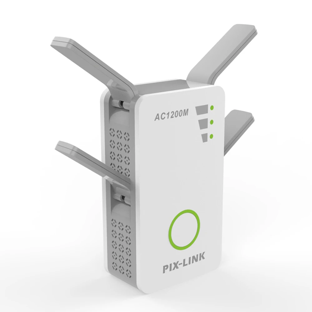 Беспроводной Wi-Fi ретранслятор 300/1200 Мбит/с двухдиапазонный 2,4/5G 4-антенны Wi-Fi расширитель диапазона Wi-Fi ретранслятор Беспроводной Wi-Fi роутер