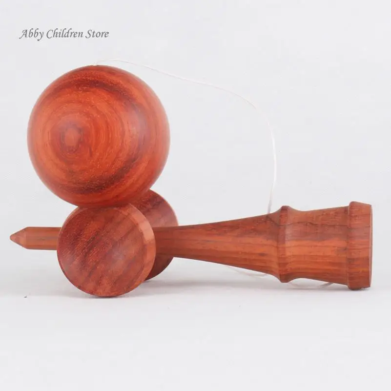 Палисандр Kendama вишня Профессиональный Красный игрушка умелые жонглирование игры