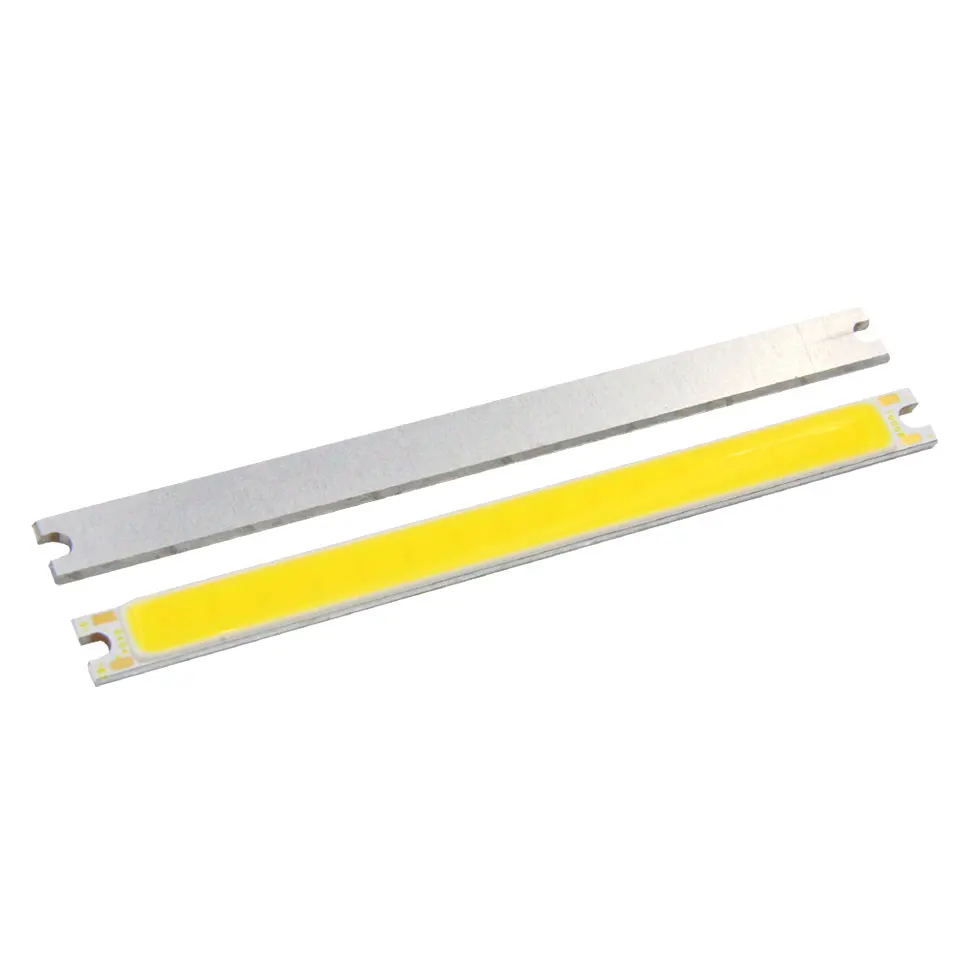 100*8 мм COB LED Bar Light s Chip On Board 5W 12V источник светильник Bulb DC12V для DIY Auto lamp Work Decor ing 10