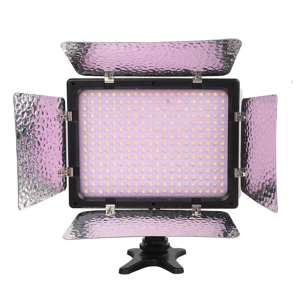 JinTu 18 Вт W300 300 шт. Светодиодная лампа для камеры светильник панель LED 5600K W/фильтр