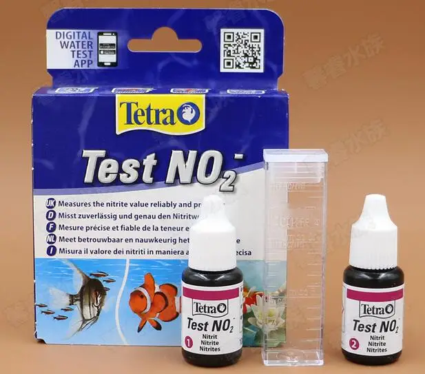 Tetra NO2 Tetra аквариумный Аквариум PH NO2 NO3 тест качества воды комплект NO2, NO3, NH3/NH4, GH, KH, PH - Цвет: Tetra NO2