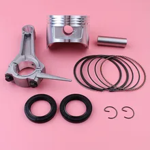 Connecting Rod 88mm Piston Pin Ring Circlip Oil Seal Kit For Honda GX390 13HP GX 390 Engine Motor Part
