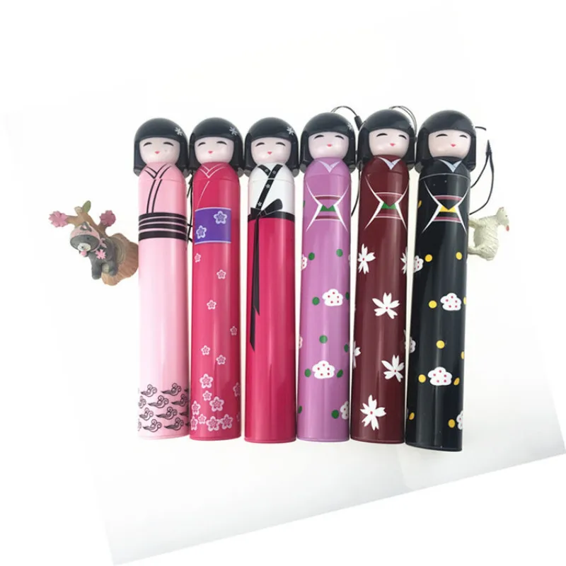 New Sunny and Rainy Umbrella foldding Sun Protection Anti UV Parasol Windproof Japanese girl doll wine bottle pencil | Дом и сад