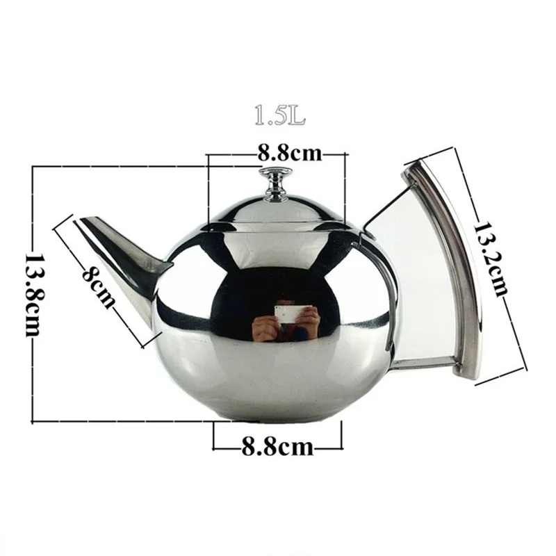Кофе Чая Инструмент 1.0 Л Из Нержавеющей Стали Кофеварки Горшок Чайник Главная
