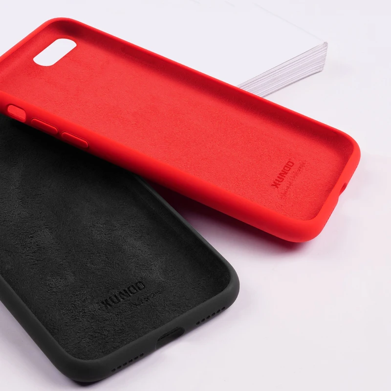 Горячая Распродажа чехол для iPhone 7 8 Plus, Xundd Мягкий Жидкий Силиконовый противоударный защитный чехол для iPhone 7 7plus X 8 чехол для телефона capa