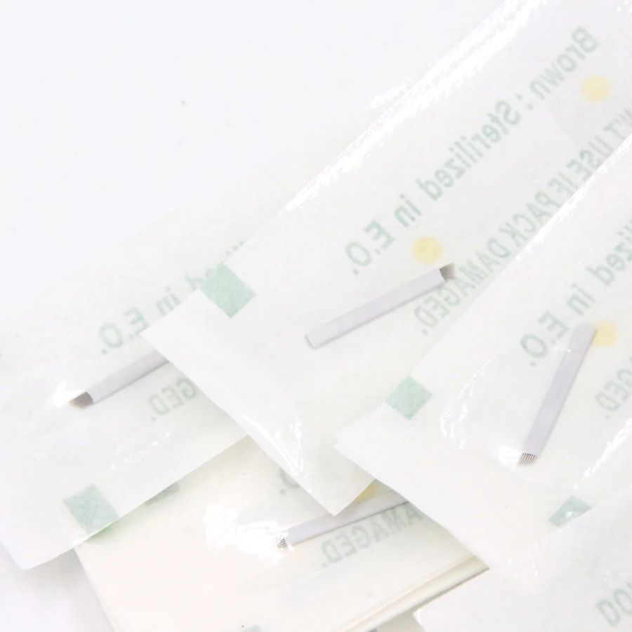 20 шт. иглы для микроблейдинга бровей|microblading needles 7|microblading needlesmanual needle |