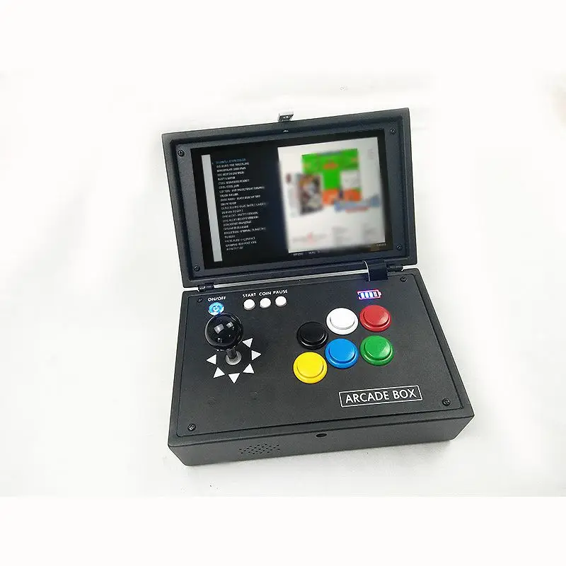 Мини 10 дюймов ЖК дисплей Аркада машина К игры Recalbox Raspberry Pi 3B Модель Новые