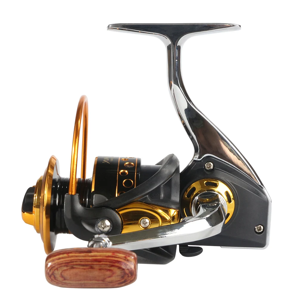 Металлическая спиннинговая Рыболовная катушка 13 шариков подшипников BQ1000 7000