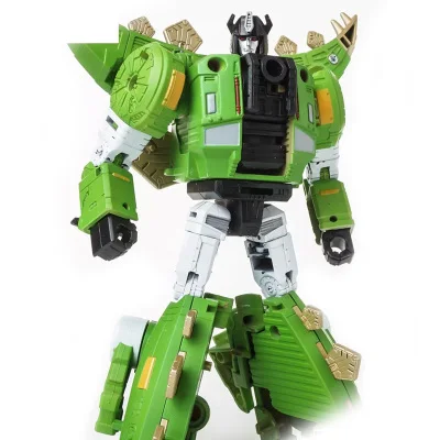 E NO RETAIL BOX Comic Club BMB Volcanicus трансформация негабаритный Combiner power Ranger Grimlock сплав динозавр фигурка робот игрушка - Цвет: E NO RETAIL BOX