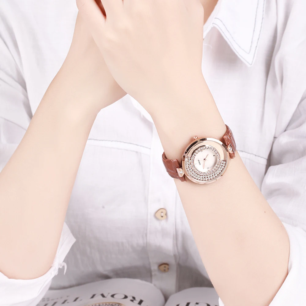 TIME100 Часы женские наручные роскошный ретро стиль текучий шарик в колеце Большой