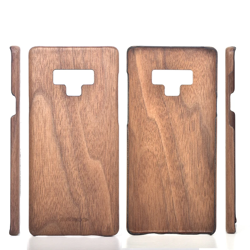 A+++ Wooden Phone Case For Samsung Galaxy Note 9 Ultra-Thin Wood Fiber Combination Anti-Knock Back Shell Coque |