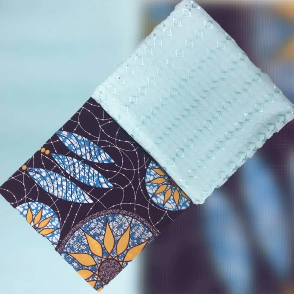 Оптовая цена розовая 100% хлопчатобумажная ткань Анкары Высококачественная