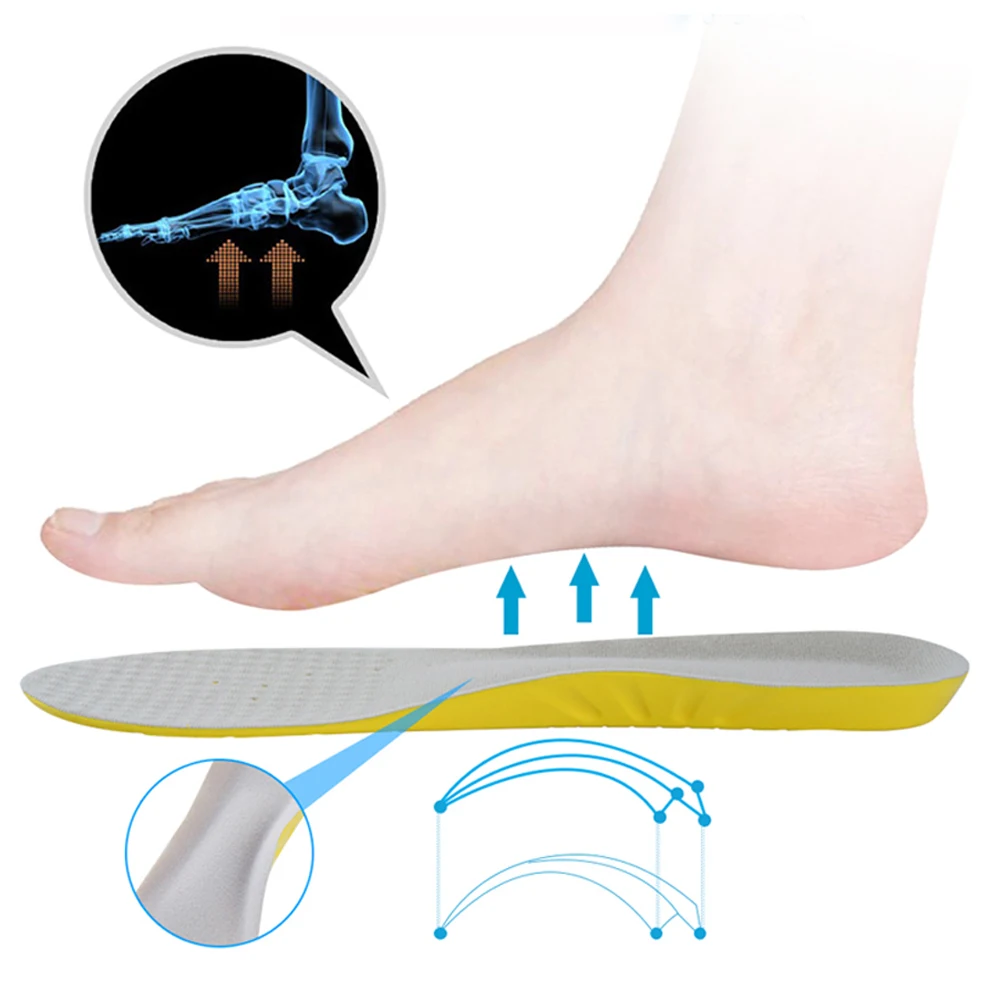 Демин ПУ Арка поддержки массажные стельки спортивная обувь амортизирующая