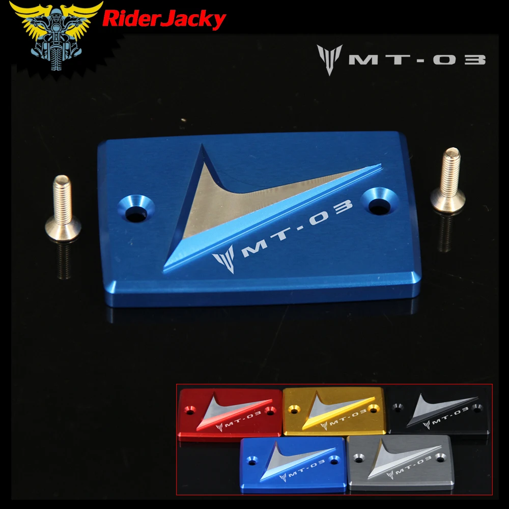 RiderJacky для Yamaha MT 03 MT03 2006 2010 2007 2008 2009 мотоцикл синий бачок тормозной жидкости