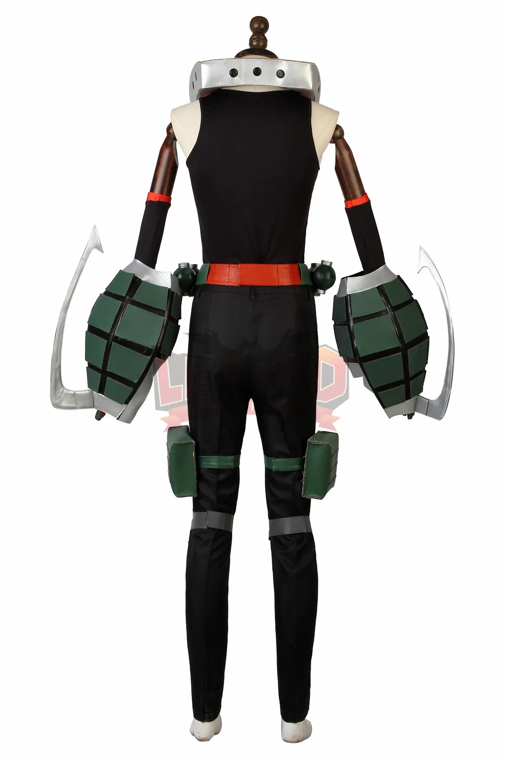 С героями из мультфильма Мой Hero boku без hero Академии Katsuki Bakugou косплэй костюм