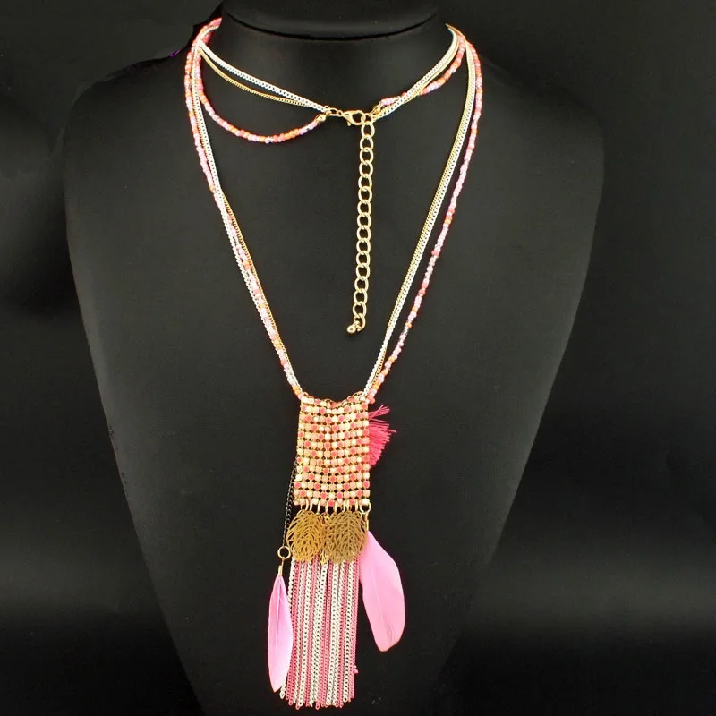 Очаровательные эффектные ювелирные изделия ручной работы MANILAI для женщин модная