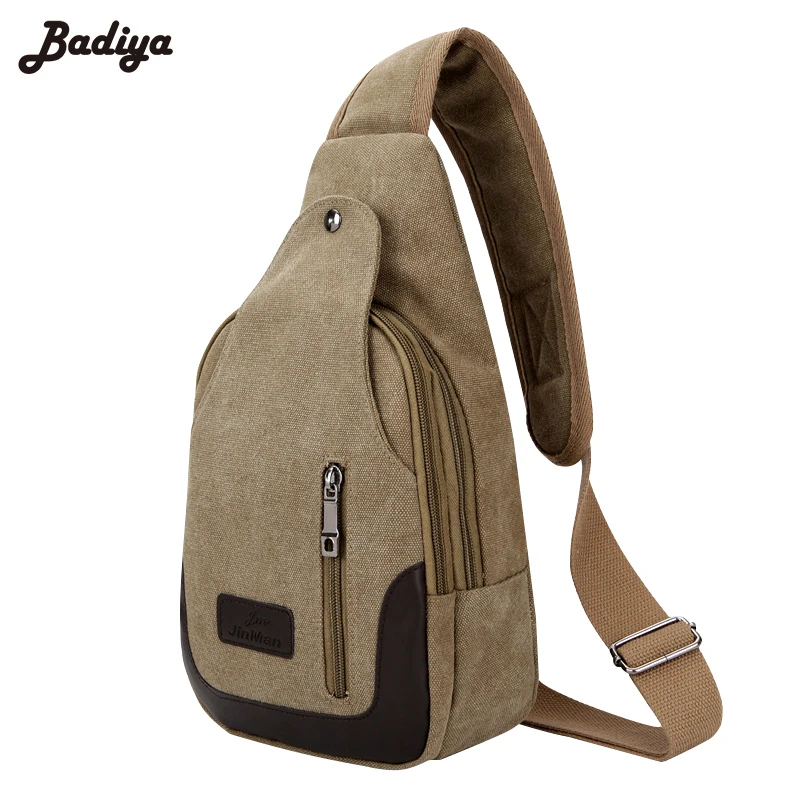 Лоскутная Мужская нагрудная сумка на молнии дизайнерские сумки через плечо для