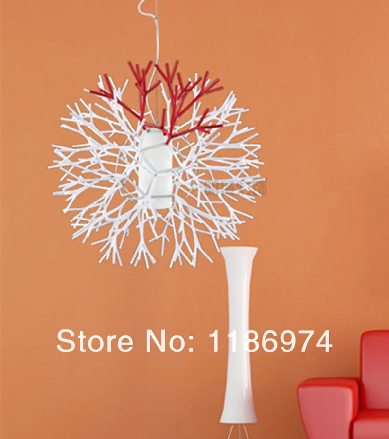 Кухонный современный коралловый подвесной светильник креативные ветки