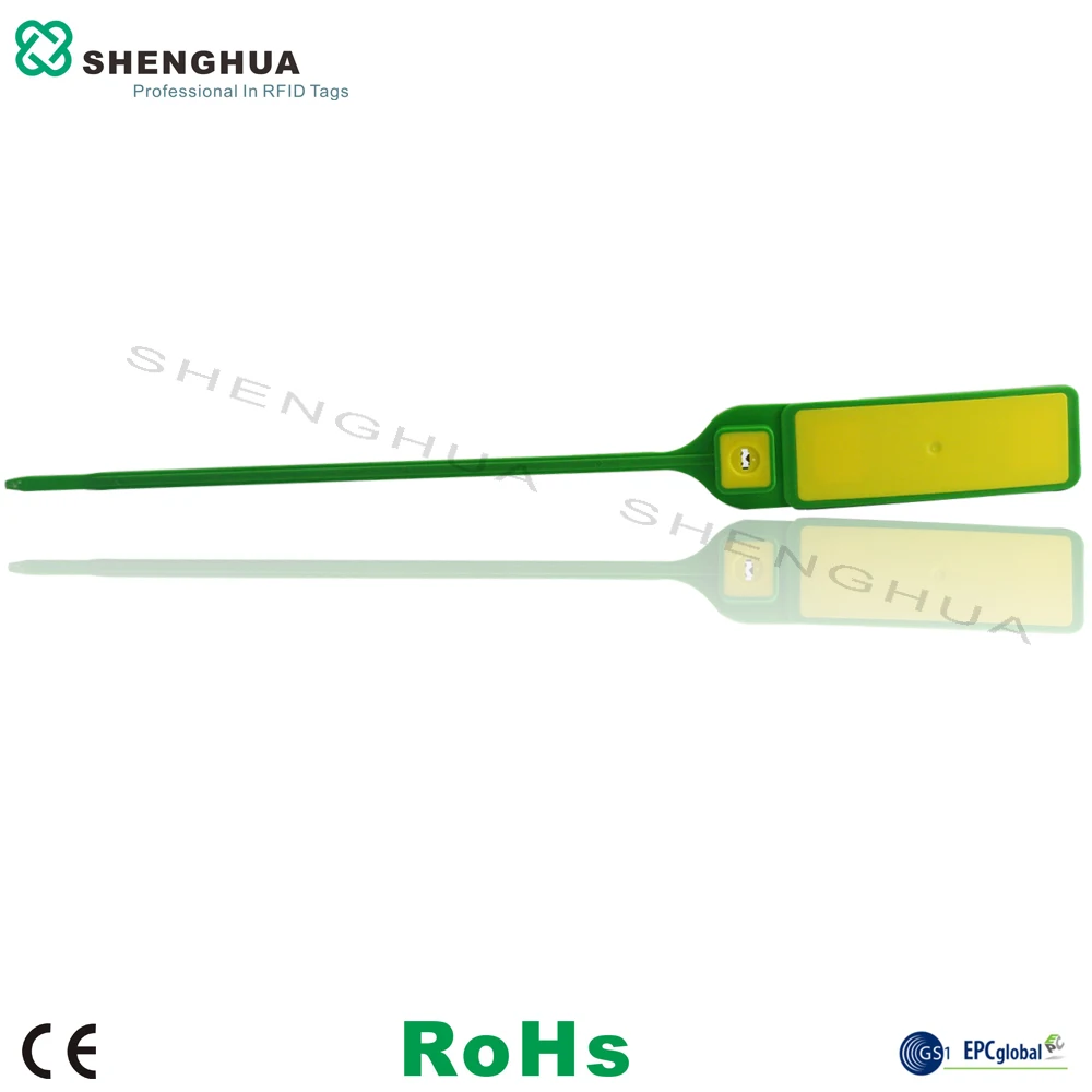 

10pcs/pack EPC G2 UHF Zip Tie Seal Passive RFID Tag Smart Special RFID Cable Tie Seal Tags for Cargo Container Inventory