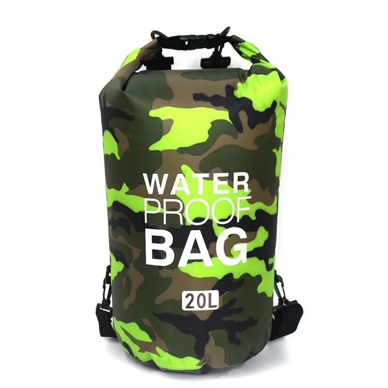 

Floating Waterproof Dry Bag Roll Top Sacks 2L/5L/10L/15L/20L/30L Swimming Beach Boating Rafting Camping Bags River Trekking Bags