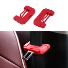 2 шт. защитный чехол с пряжкой ремня безопасности для Renault Megane 3 2 Logan, Duster Clio Captur Scenic автомобильные аксессуары для интерьера