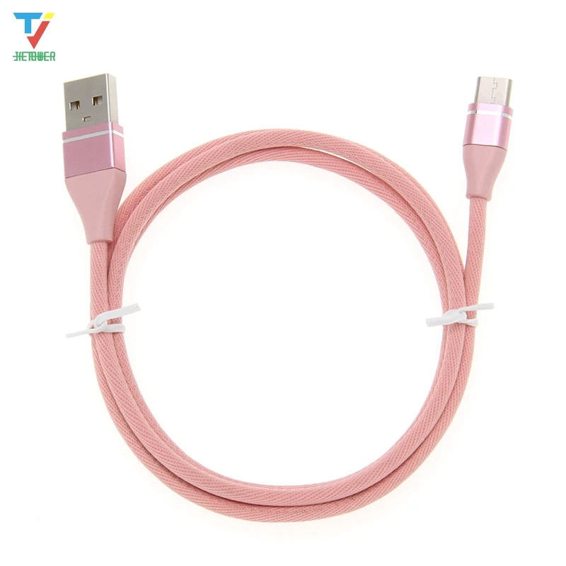 300 шт./лот высококачественный Type-c micro usb 5pin 8pin Плетеный метеоритный тканевый USB