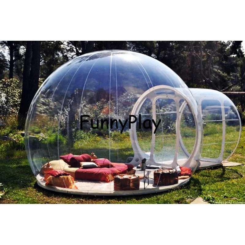 Verkauf 4 Person Dome Zelt Im Freien Aufblasbare Wandern Zelte Freies Verschiffen Aufblasbare Camping Blase Zelte Aufblasbare Rasen Kuppel Zelt