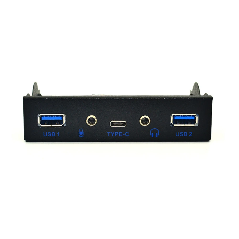 3 5 &quotPC компьютер Передняя панель USB 1 кардридер с портами USB3.1 Type C HD аудио eSATA MD SD/MMC